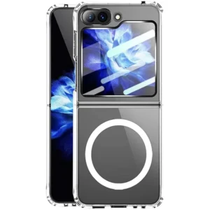 کاور مدل Clear Magsafe Magnetic مناسب برای گوشی موبایل سامسونگ Galaxy Z Flip 6